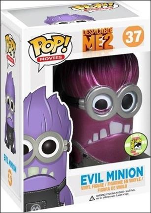 POP! Movies figure 37-B Evil Minion (Metallic) 1/480