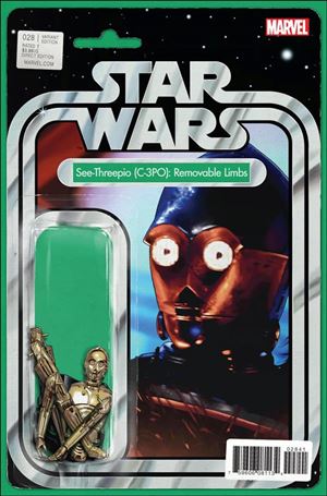 Star Wars (2015) issue 28-B John Tyler Christopher Action Figure Cover
