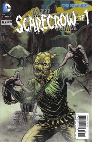 Detective Comics (2011) issue 23.3-C Scarecrow 3D Cover (2nd Printing)
