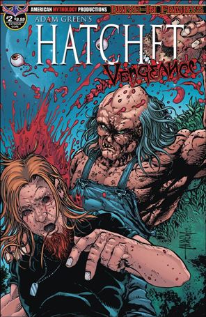 Hatchet: Vengeance issue 2-D Andrew Magnum Extreme Gore Cover 1/350
