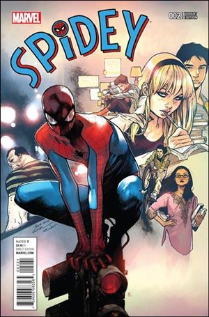 Spidey issue 2-B Olivier Coipel 1:25 Cover
