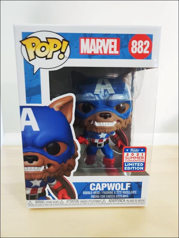 POP! Marvel figure 882 Capwolf