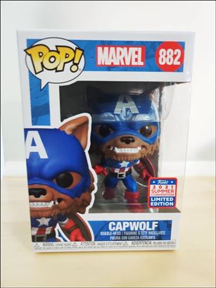 POP! Marvel figure 882 Capwolf