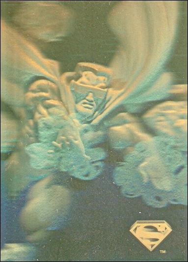 Superman Holo Series (Gold Hologram Parallel Base Set) card 18 The Eradicator 