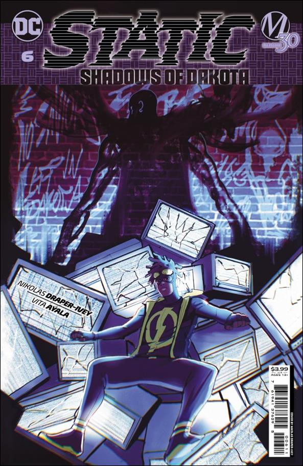Static: Shadows of Dakota issue 6 Nikolas Draper-Ivey Cover