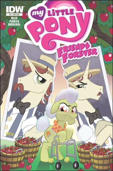 My Little Pony: Friends Forever issue 9-B Tony Fleecs Subscription Cover