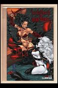 Lady Death vs War Angel issue 1-H Ruby Red Foil Cover 1/5000