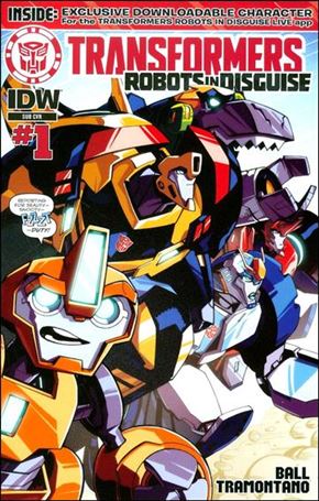 Transformers: Robots in Disguise (2015) issue 1-B Travis Sengaus Subscription Cover