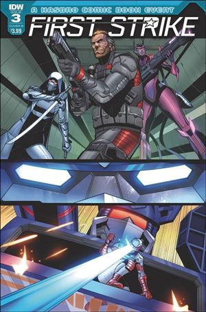 First Strike issue 3-B Max Dunbar Cover
