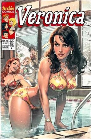 Veronica issue 28-D Cedric Poulat 616 Comics Blossom Cover, 1/250