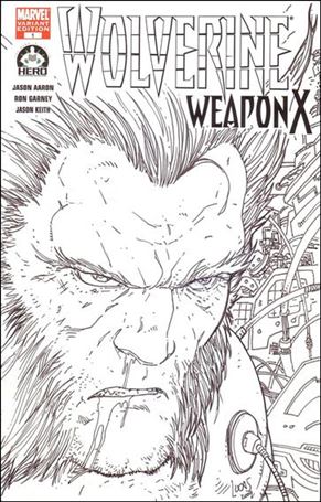 Wolverine: Weapon X 100 (Hero Initiative) Cover Project  issue 5 Jorge Lucas Cover
