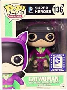 POP! Heroes figure '136' Catwoman DC Legion of Collectors