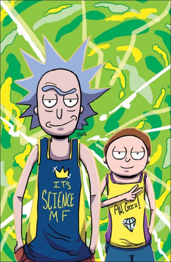 Rick and Morty: Spring Break Out issue 1-H Retailer Ex. SMUNCHY Virgin Polybagged Cover 1/250