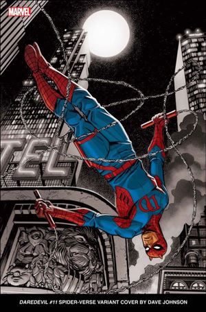 Daredevil (2022) issue 11-C Dave Johnson Spider-Verse Cover
