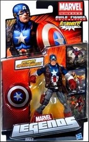 Marvel Legends (Hit Monkey Series) figure 4 Ultimate Captain America