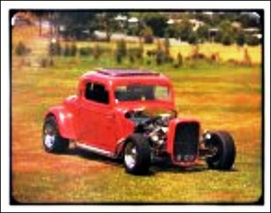 New Zealand Rod and Custom Cars (Base Set) card 18 34 Ford Coupe