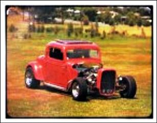 New Zealand Rod and Custom Cars (Base Set) card 18 34 Ford Coupe
