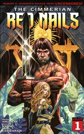 Cimmerian: Red Nails issue 1-B Steve Morris Cover