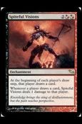 Magic the Gathering: Shadowmoor (Base Set) card 198 Spiteful Visions