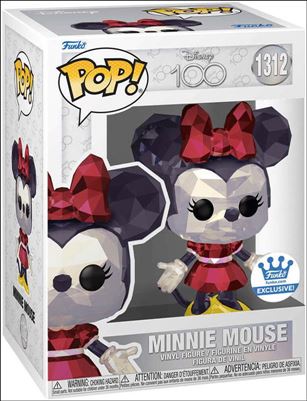 POP! Disney figure 1312 Minnie Mouse (Facet) Funko Shop Exclusive