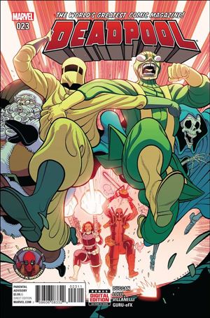 Deadpool (2016) issue 23 Tradd Moore Cover