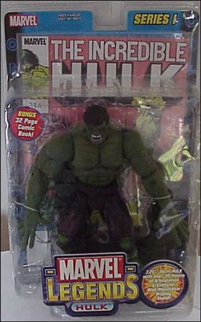 Marvel Legends (Series 1) figure 2 Hulk (Rubber Hands)