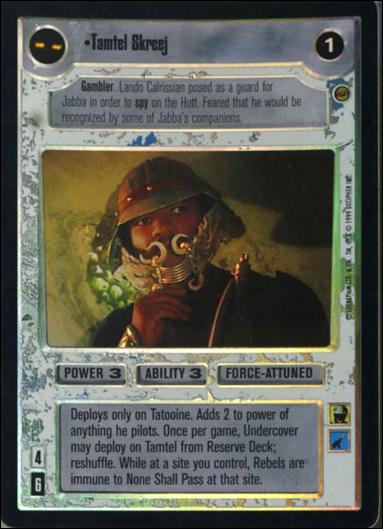 Star Wars: Reflections: A Collector's Bounty (Base Set) card 62 Tamtel Skreej
