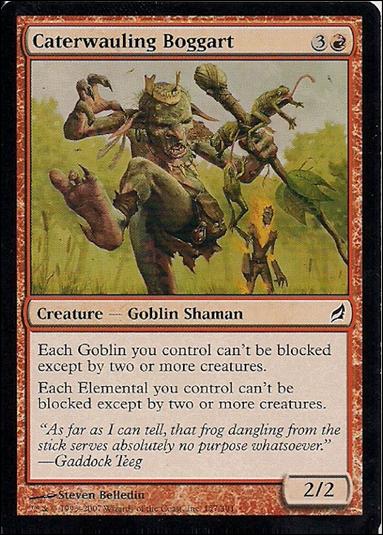 Magic the Gathering: Lorwyn (Base Set) card 157 Caterwauling Bogart