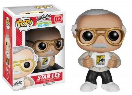 POP! Stan Lee figure 2-D Stan Lee British Flag (2014 San Diego Comic Con)