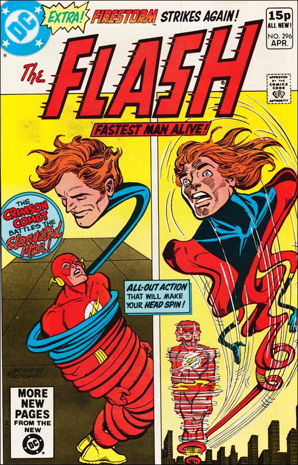 Flash (1959) issue 296-B UK Price Cover
