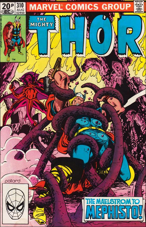 Thor (1966) issue 310-B UK Price Cover