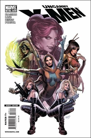 Uncanny X-Men (1981) issue 508 Greg Land Cover