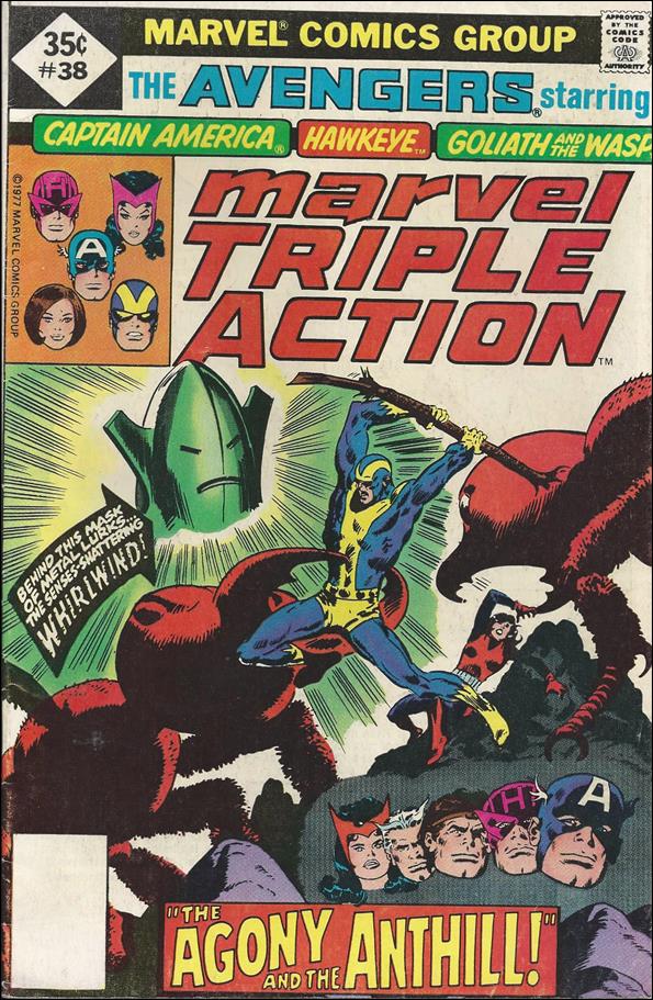 Marvel Triple Action (1972) issue 38-B Whitman Cover