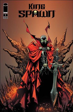 King Spawn issue 1-E Greg Capullo Cover