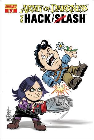 Army of Darkness vs. Hack/Slash issue 5-D Ken Haeser 