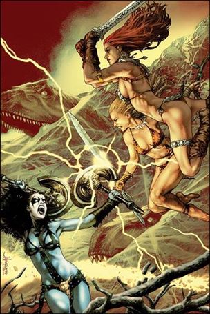 Swords of Sorrow: Red Sonja & Jungle Girl issue 3-C Virgin Cover