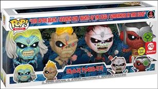 Pop! Rocks Multi-packs figure nn16 Iron Maiden Eddie (GITD) AE Exclusive 4 Pack