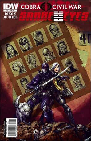 G.I. Joe: Snake Eyes (2011) issue 5-C Danny Cruz 1:10 