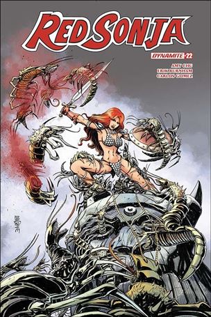 Red Sonja (2017) issue 22-C Tom Mandrake Cover