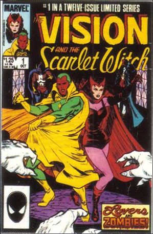 Marvel 1st Covers Series II (Base Set) card 32 The Vision and the Scarlett Witch (Limited Series)