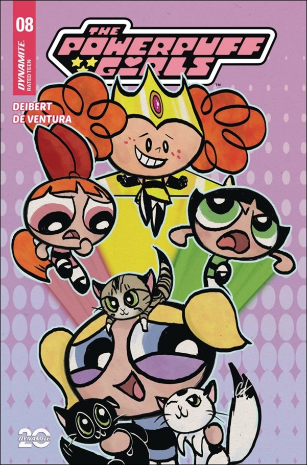 Powerpuff Girls (2024) issue 8-C Cat Staggs Cover