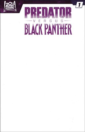 Predator vs. Black Panther issue 1-B Blank/Sketch Cover