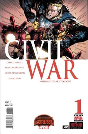 Civil War (2015) issue 1 Leinil Francis Yu Cover