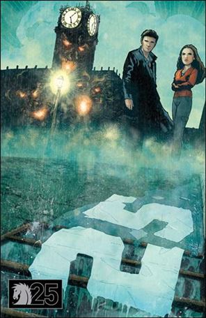 Angel & Faith issue 1-C Georges Jeanty 1:10 25th Anniversary Cover