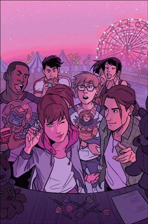 Saban's Go Go Power Rangers: Forever Rangers issue 1-C Gabriel Picolo Cover