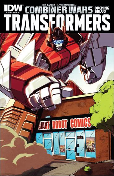 Transformers (2014) issue 39-E Travis Sengaus Giant Robot Comics Cover