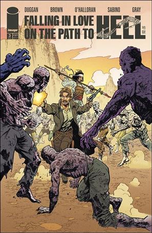 Falling in Love on the Path to Hell issue 3-B Mike Hawthorne 1:15 Cover