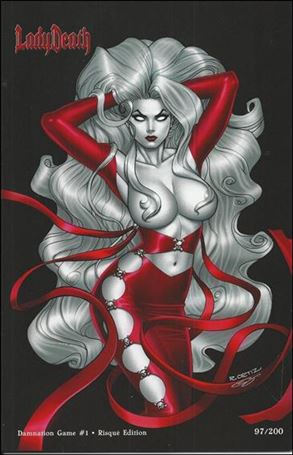 Lady Death: Damnation Game issue 1-C Risque Edition 1/200