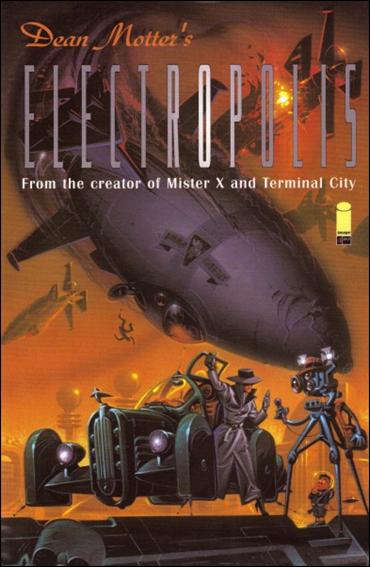 Electropolis issue 4-C Ken Steacy Ashcan Cover