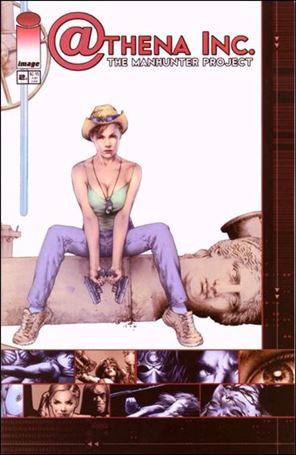 Athena Inc. The Manhunter Project issue 2 Mary Morse Wraparound Cover